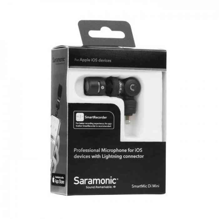 Saramonic Smartmic Di mini ultra-compact omnidirectional condenser microphone
